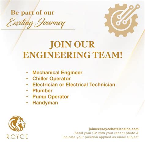 royce hotel hiring|WE ARE HIRING! Royce .